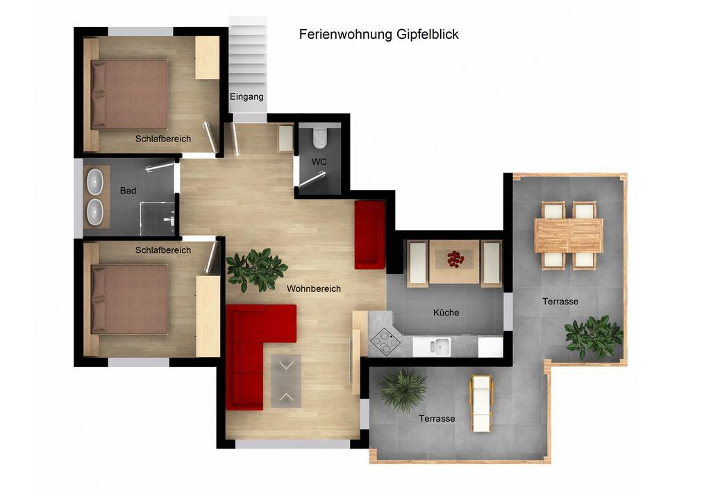 Almhaus Nassfeld Apartment ซอนเนนอัลเพอ นัสส์เฟลด์ ภายนอก รูปภาพ