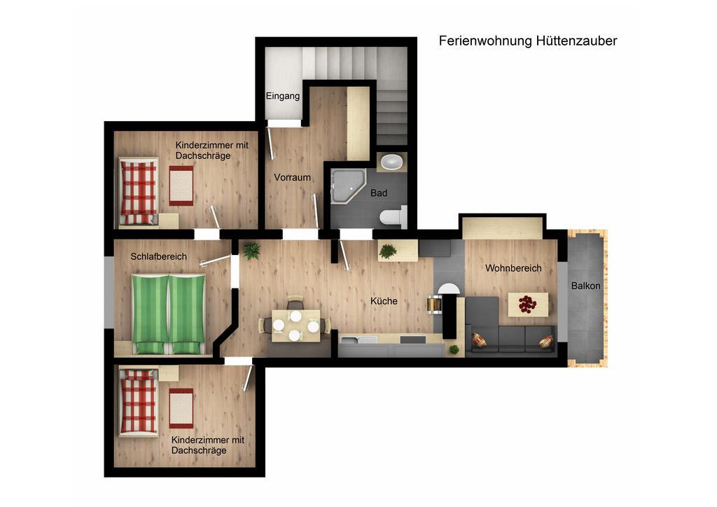 Almhaus Nassfeld Apartment ซอนเนนอัลเพอ นัสส์เฟลด์ ภายนอก รูปภาพ